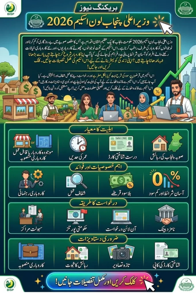 CM Punjab Loan Scheme 2026: Complete Guide, Eligibility & Benefits